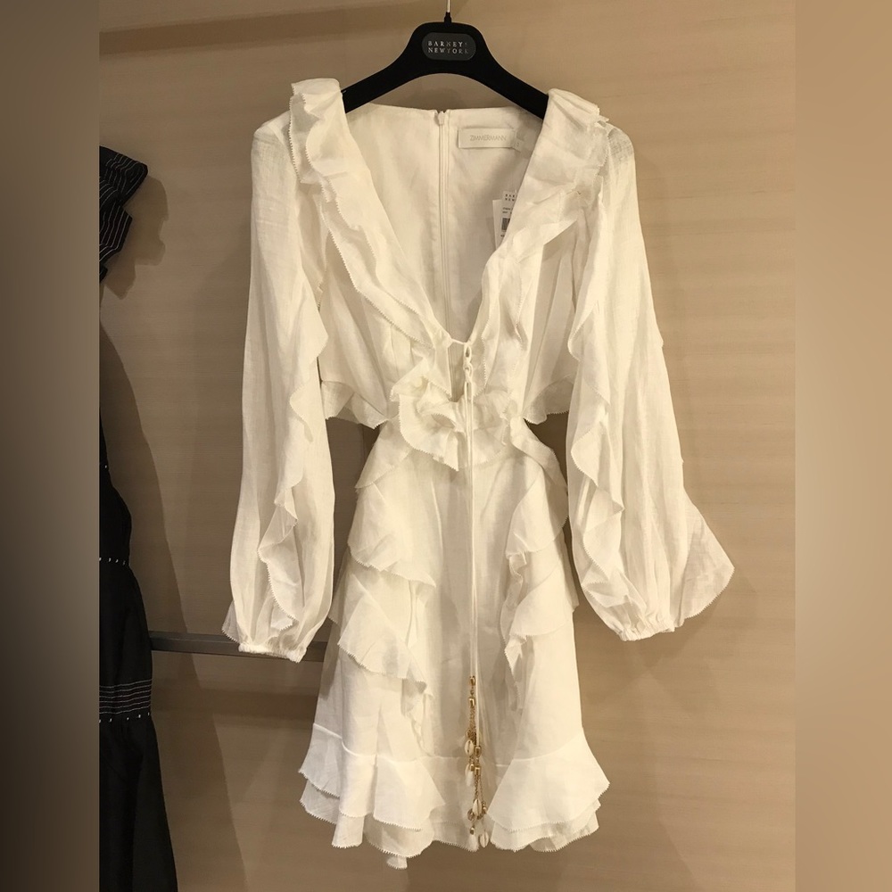 Zimmermann White Dress